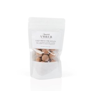 Amber Liquorice Truffles