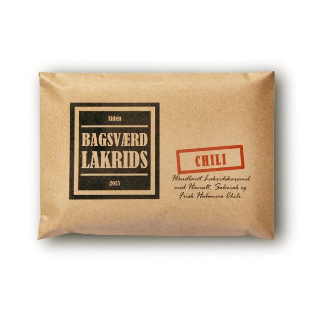Lakridsplade - Chili