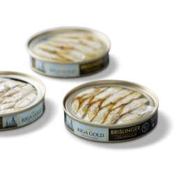 Brislinger i olivenolie