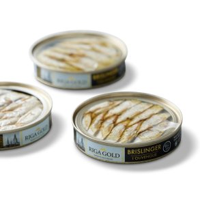 Brislinger i olivenolie