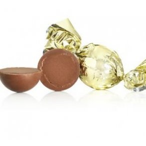 Chokolade kugle guld - karamel