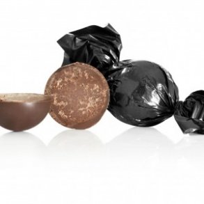 Chokolade kugle sort - espresso