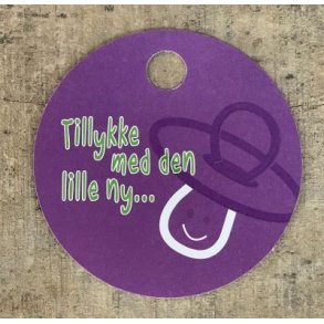 Tillykke med den lille ny