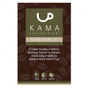 Espresso no. 57 - friskmalet eller b�nner