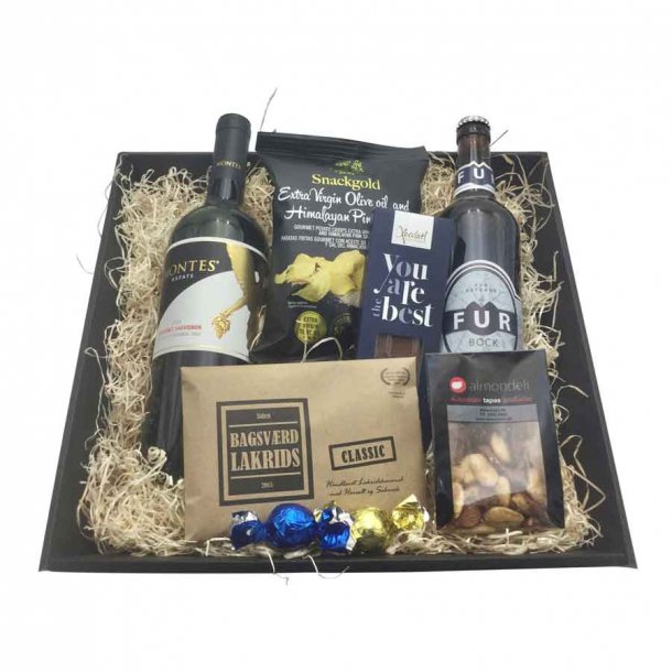 Gavekurv til ham kr. 334,-