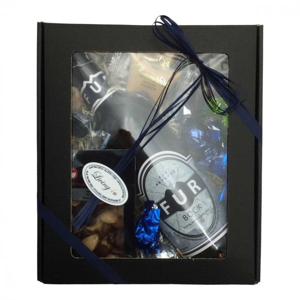 Lille gave�ske med �l og snacks