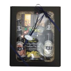 Mindre gave�ske med �l og snacks