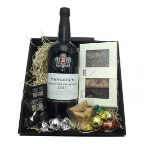 Gavekurv med LBV 1 liters Portvin, Taylors 