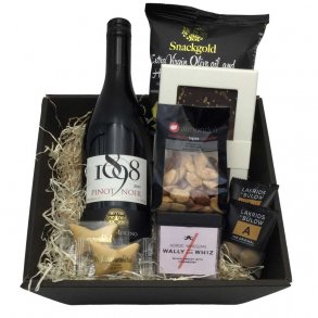 Gavekurv med R�dvin, Chokolade og S�dt nr. 3