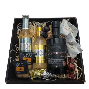 Gavekurv med Trolden Gin og Tonic