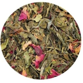 Grn hvid kvde og passionsfrugt te