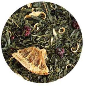 Gr�n bromb�r appelsin te