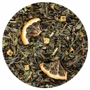 Gr�n hvid jasmin citron te