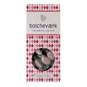 Hindb�r og Lakrids - Sukkerfri bolcher