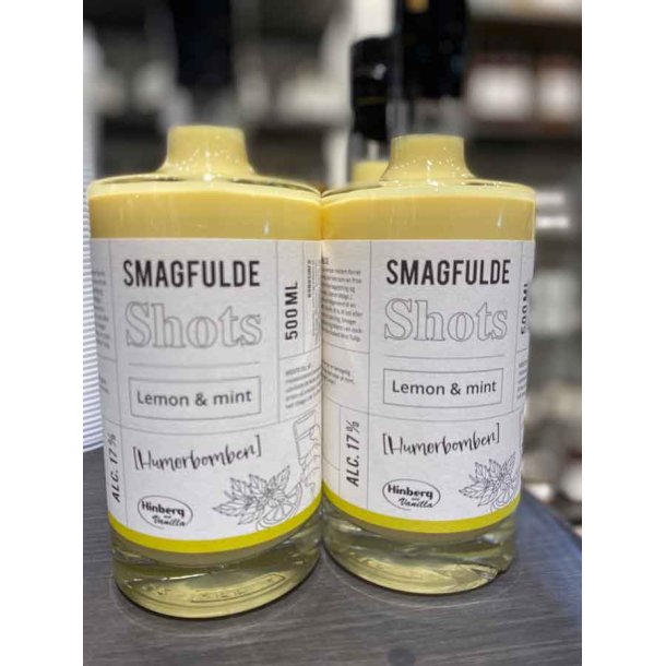 Smagfulde shots - Lemon og mint
