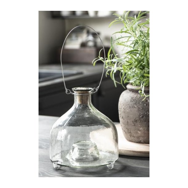 Hvepsefanger med korkprop og wire