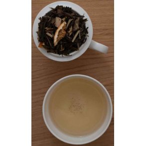 Fresh lemon og yoghurt te