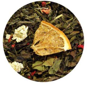 Hvid orange dr�mme te