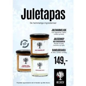 Juletapas gave�ske fra Hr. Skov