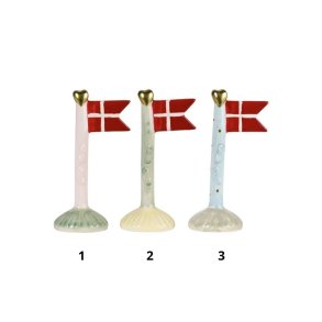 Keramik flag med babyf�dder- pris pr. stk