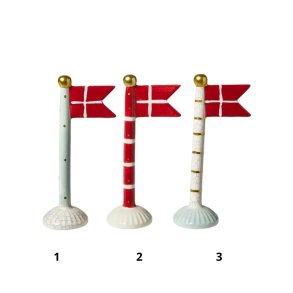 Keramik flag plain stor - pris pr. stk