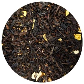 Sort Kv�de te med appelsinskal