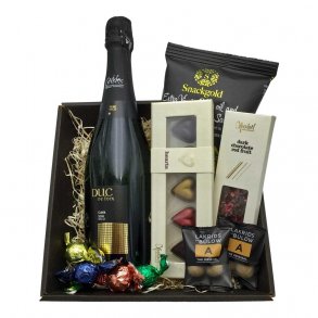 Gavekurv med Bobler, Chokolade og Sdt nr. 2