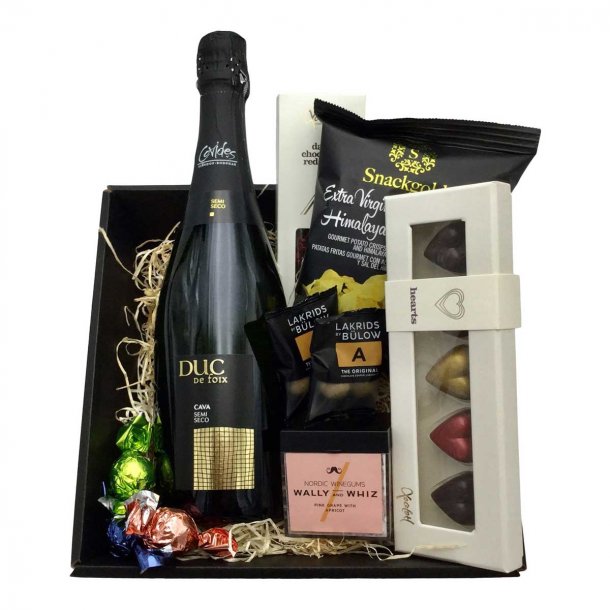 Gavekurv med Bobler, Chokolade og S�dt nr. 3