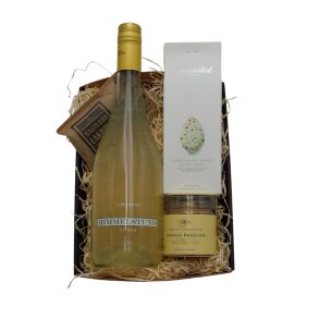 p�skekurv med alkoholfri Limonade