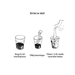  Iced Espresso Dark Chocolate - Is kaffe