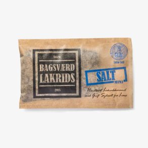 Lakridsplade - Salt Mini