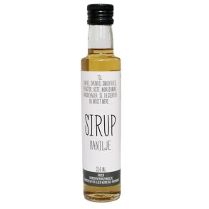 Sirup vanilje