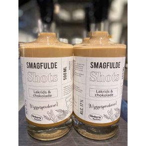 Smagfulde shots - chokolade og lakrids
