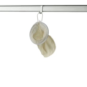 Bomulds filter til te - str L