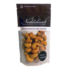 Trristede cashewndder med paprikasmag