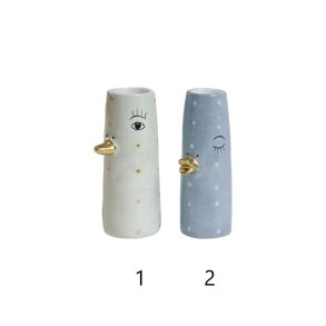Vase and gr/bl - pris pr. stk