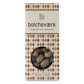 Fl�dekaramel og Havsalt - Sukkerfri bolcher