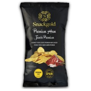 Gourmet chips m/iberico skinke 125gram