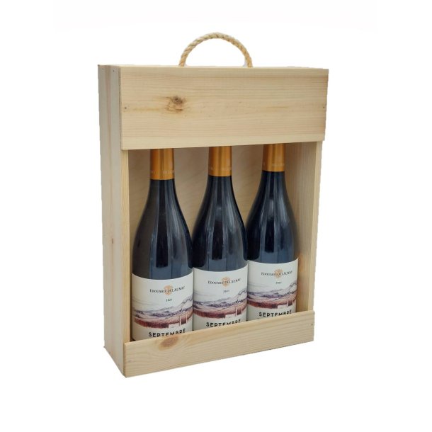 Hvid bourgogne i tr� gavekasse