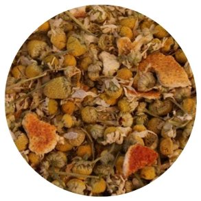 Kamille orange urte te