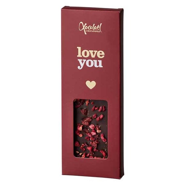Chokolade Snackbar - I Love You