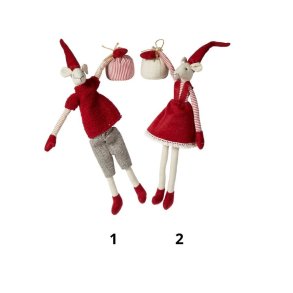 Rd Noa & Nelli med sk 35 cm - pris pr. stk