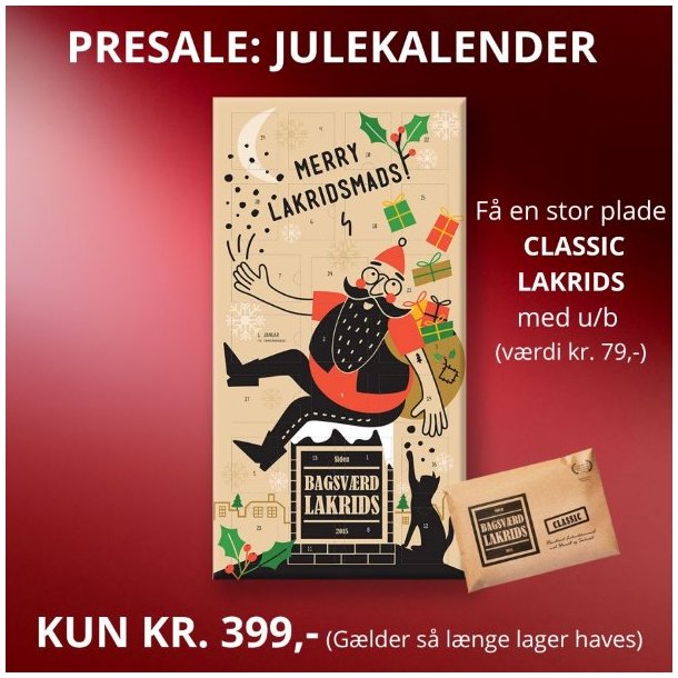 Bagsvrd Presale Julekalender