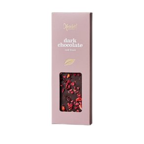 Chokolade Snackbar med r�d frugt