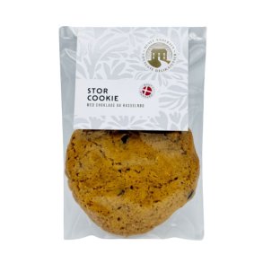 Stor Cookie med Choko og Hasseln�d